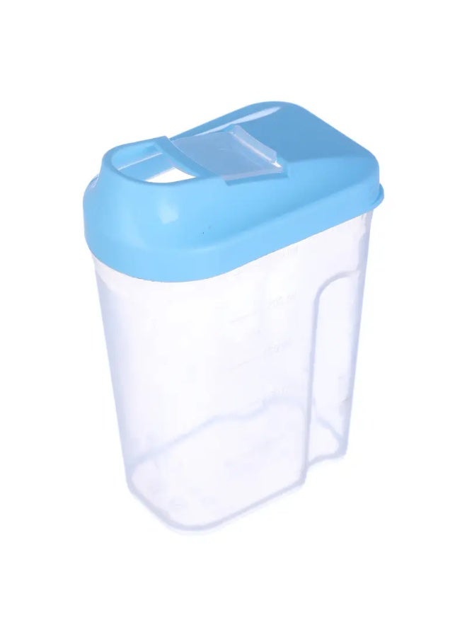 favilla 4-piece plastic spice container set with airtight lids – 250ml capacity – 8 x 5.5 x 12.5cm - Image 2